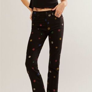 MOTHER the Insider Floor Jean in Fresh as a Daisy NWT